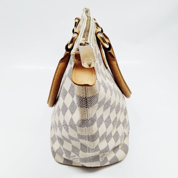 Louis Vuitton Saleya PM White Damier Azur - Picture 3 of 9